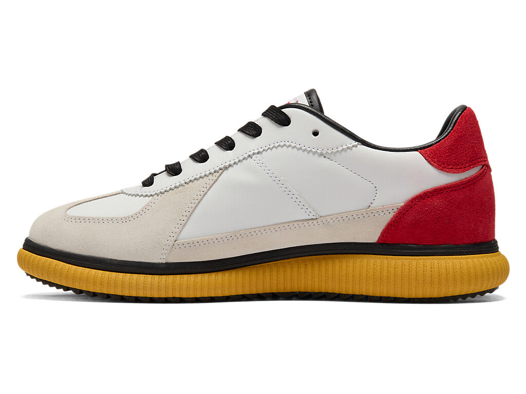 1183C217-101 Onitsuka Tiger Delecity L White Classic Red (Men's)