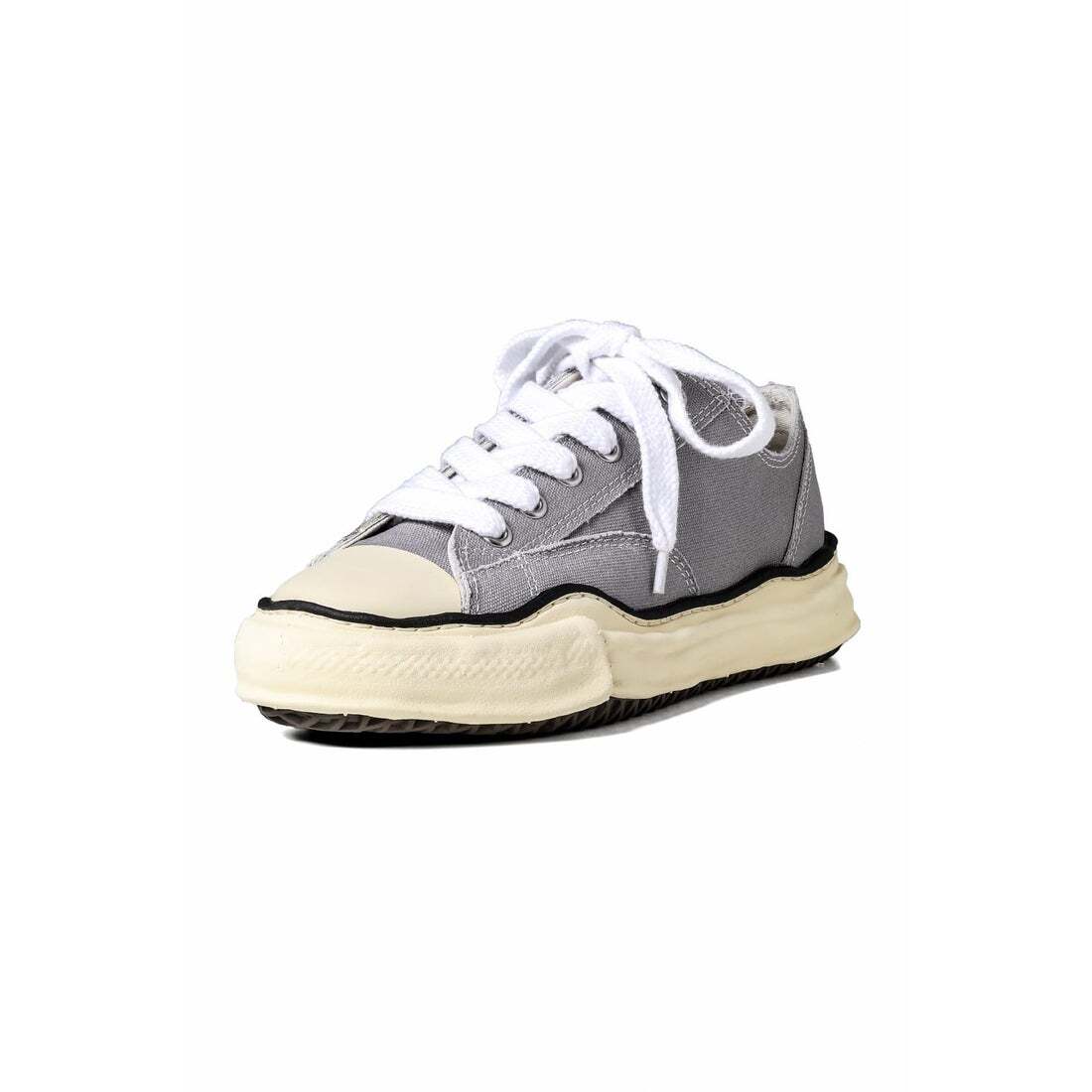 A09FW733-gray Maison MIHARA YASUHIRO PETERSON Original Sole Canvas Low (Men's)