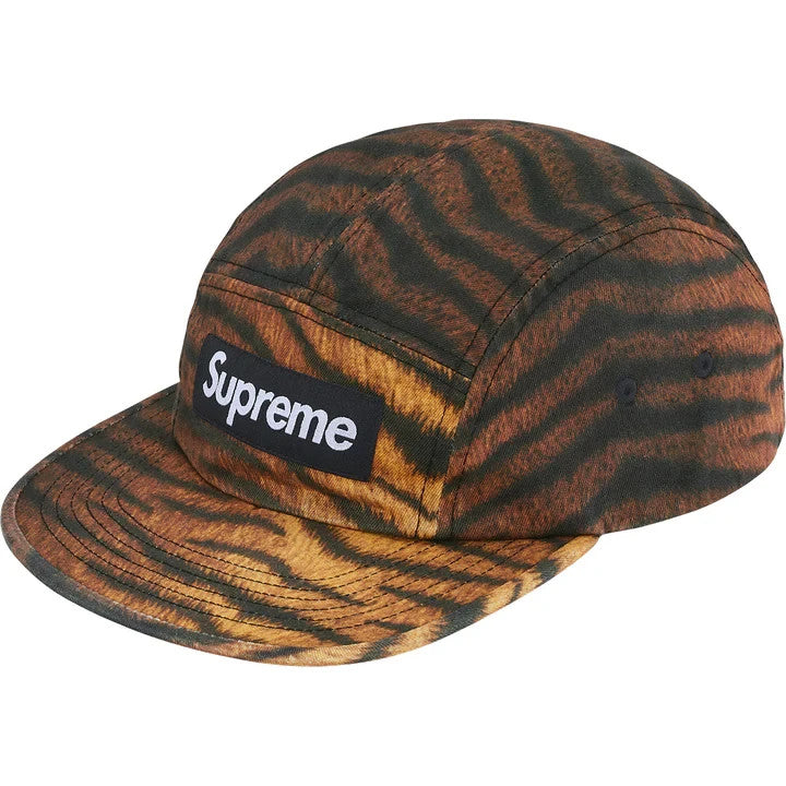 Supreme Washed Chino Twill Camp Cap (25FW) Tiger