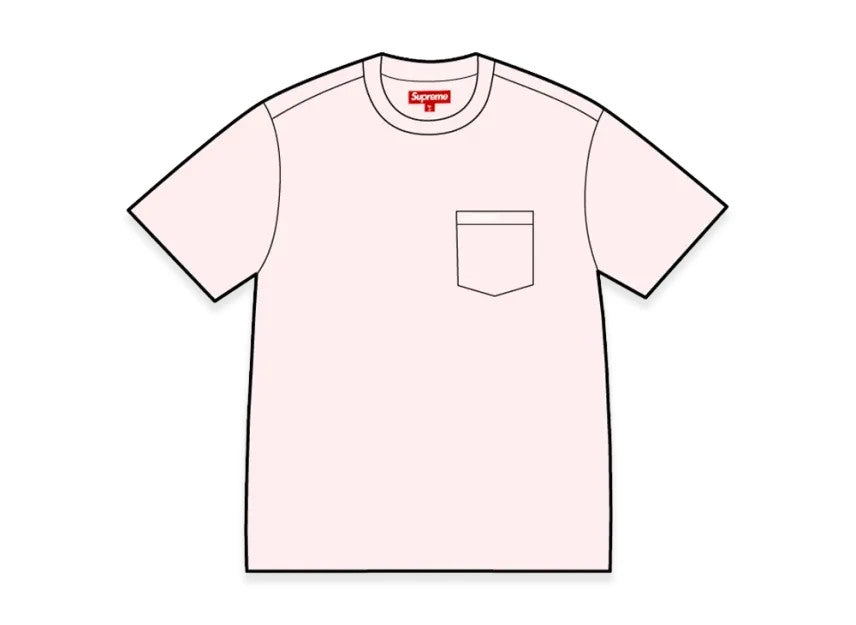 Supreme S/S Pocket Tee "Pink"