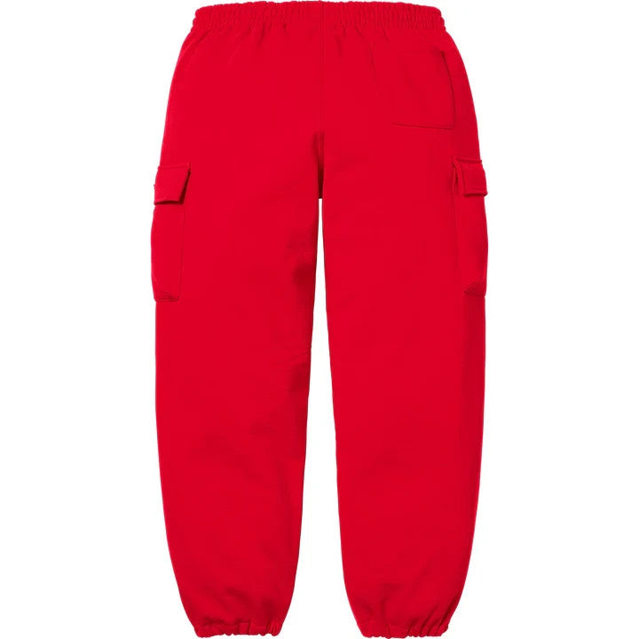 Supreme Small Box Cargo Sweatpant Red