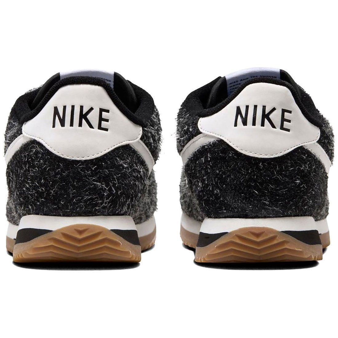 IQ0025-002  Nike Cortez Suede "Black/Sail" (Women's)