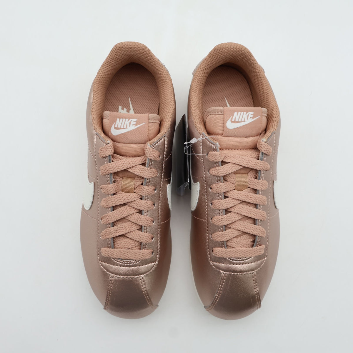 IR0042-900 Nike Cortez Metallic Red Bronze Rose Whisper (Women's)