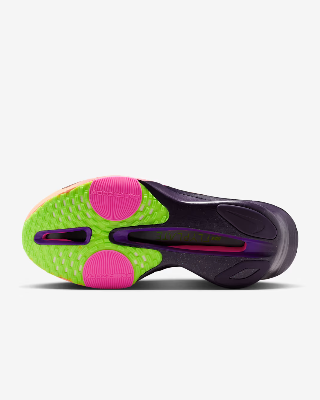 IO9573-800 Nike Alphafly 3 Road Racing Shoes Orange Pulse Purple Dynast (Menâs)
