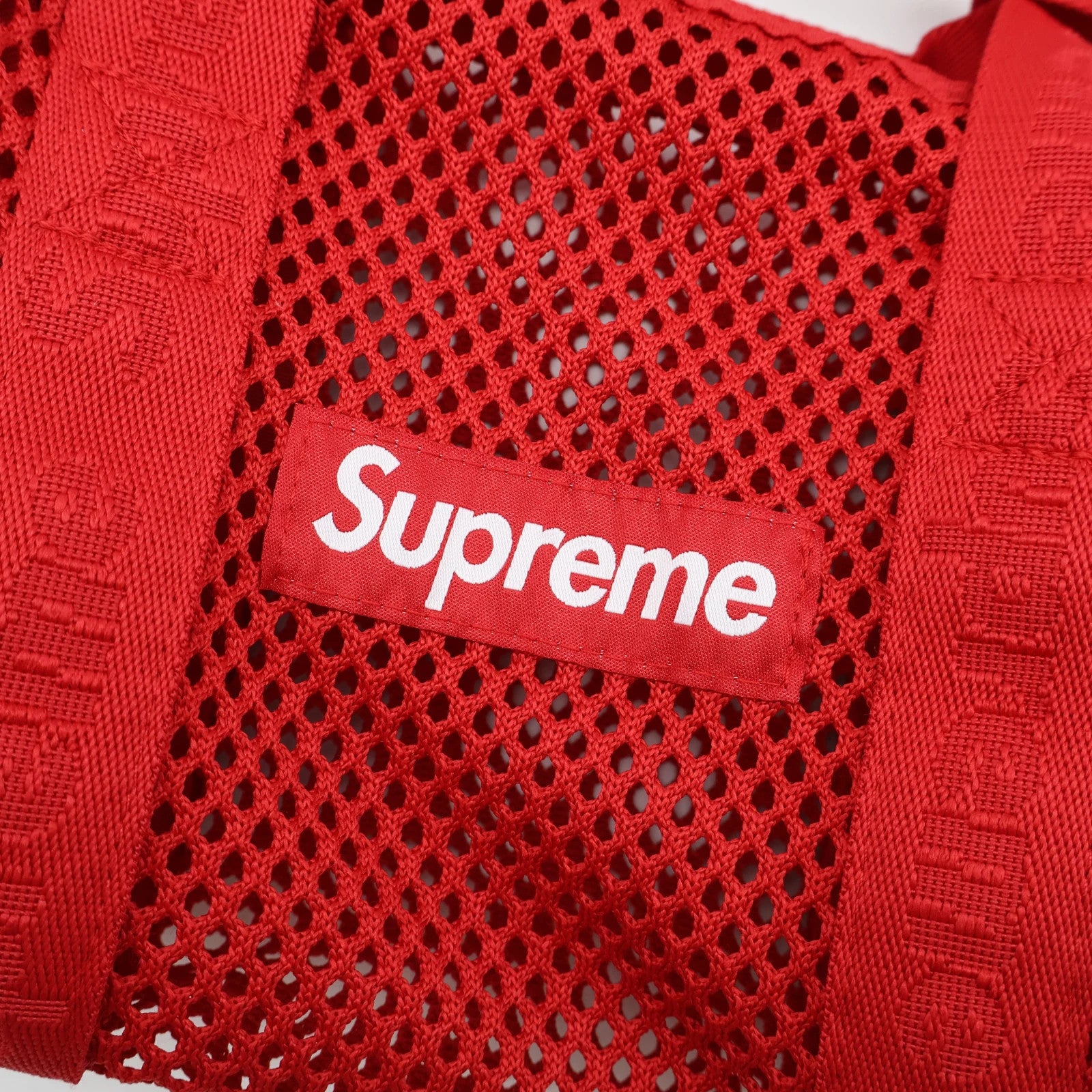 Supreme Mesh Mini Duffle Bag Red (25SS)