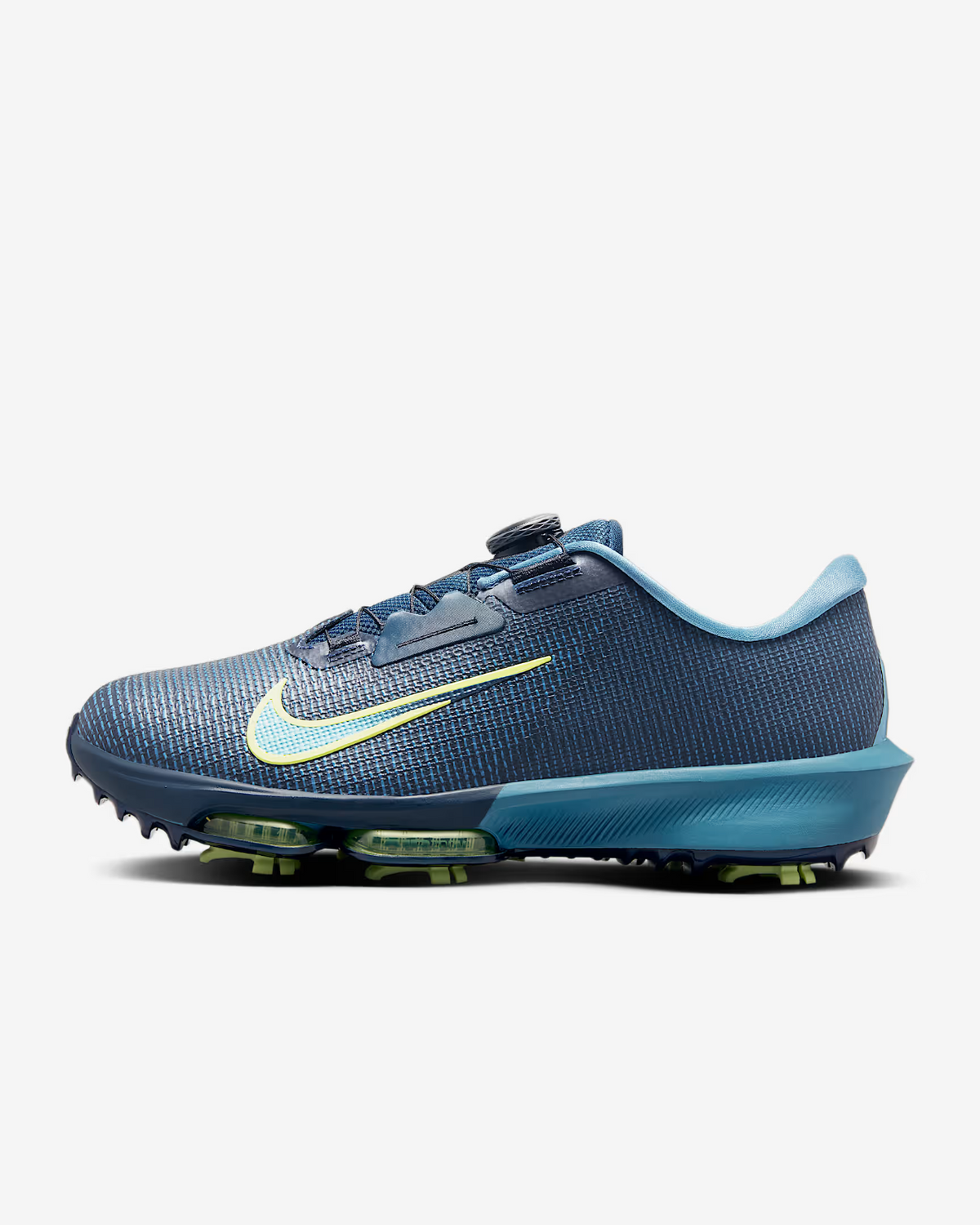 HQ2160-400 Nike Infinity Tour 2 Armory Navy Smokey Blue Light Lemon Twist(Men's)