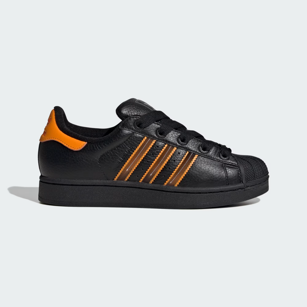 JQ6469 adidas Originals  Superstar 2 Core Black Crew Orange Semi Impact(Women's)