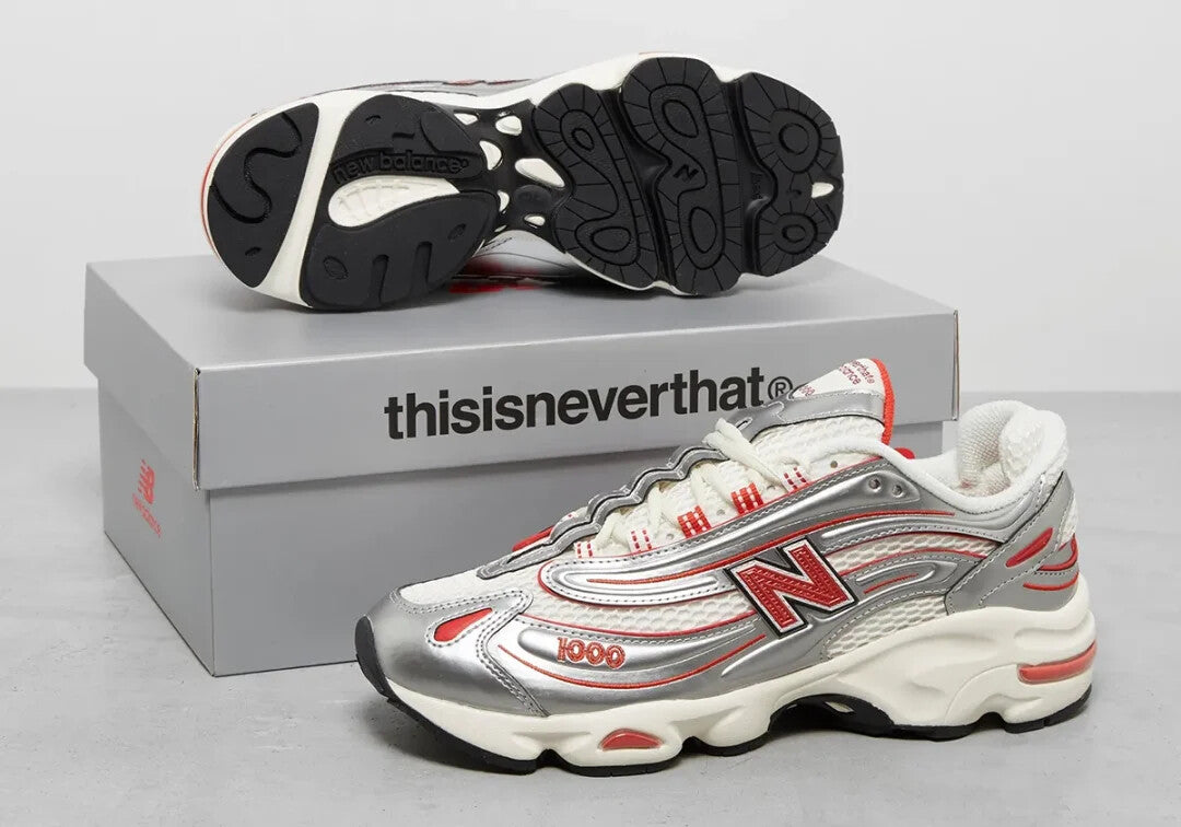 M1000TI thisisneverthat New Balance 1000 White Red (Men's)