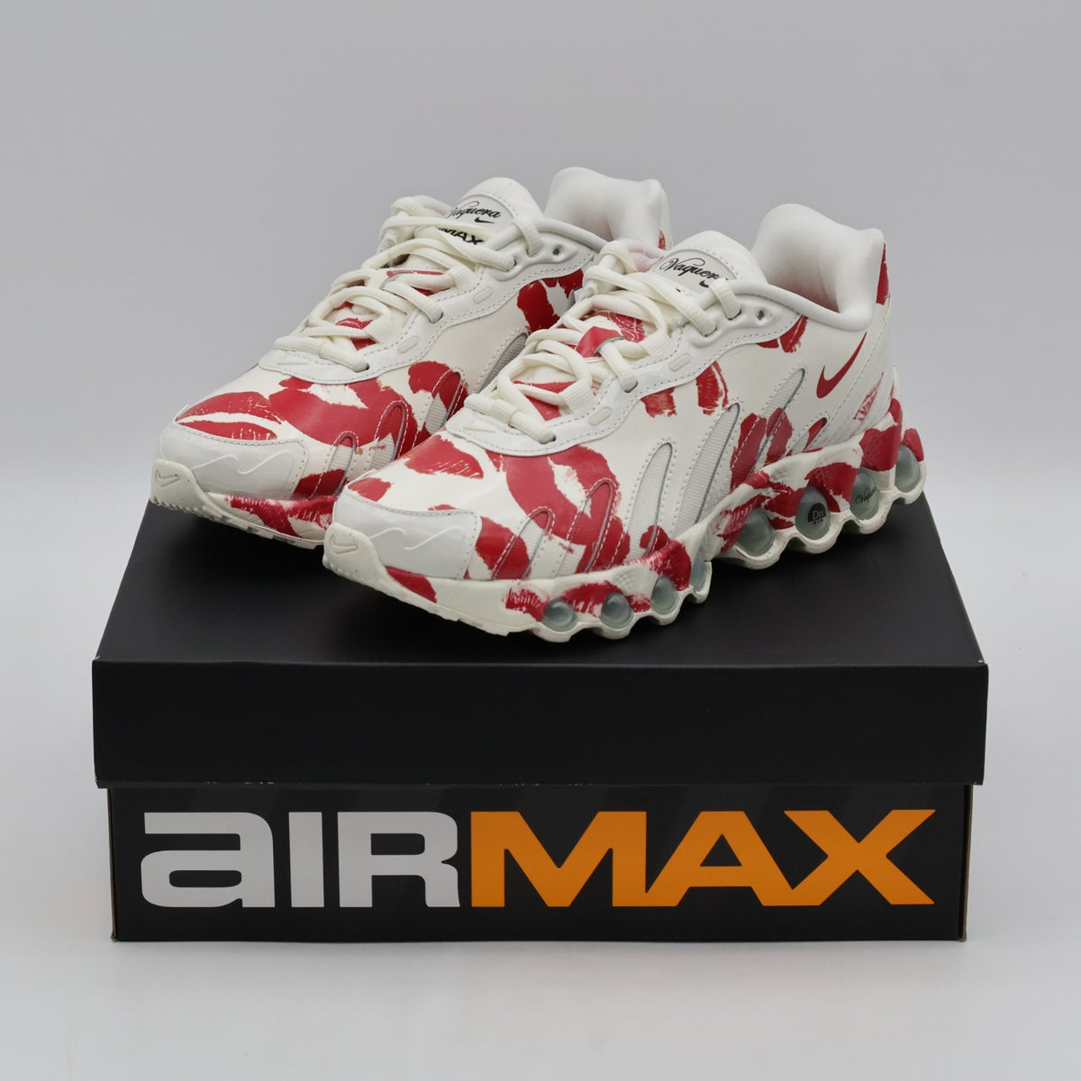 IM4029-100 Vaquera Nike Air Max DN8 Sail Prime Red (Women's)