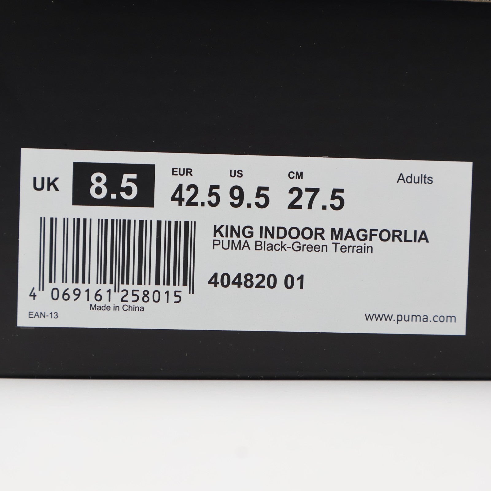 404820-01 magforlia Puma King Indoor PUMA Black (Men's)
