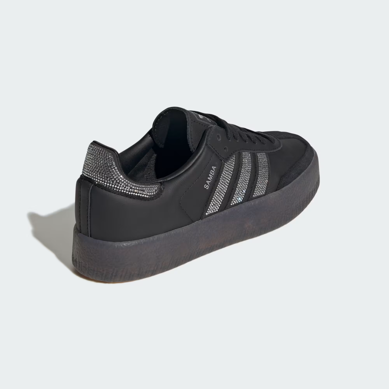 IH4045 adidas Sambae Core Black Silver Metallic Gum (Women's)