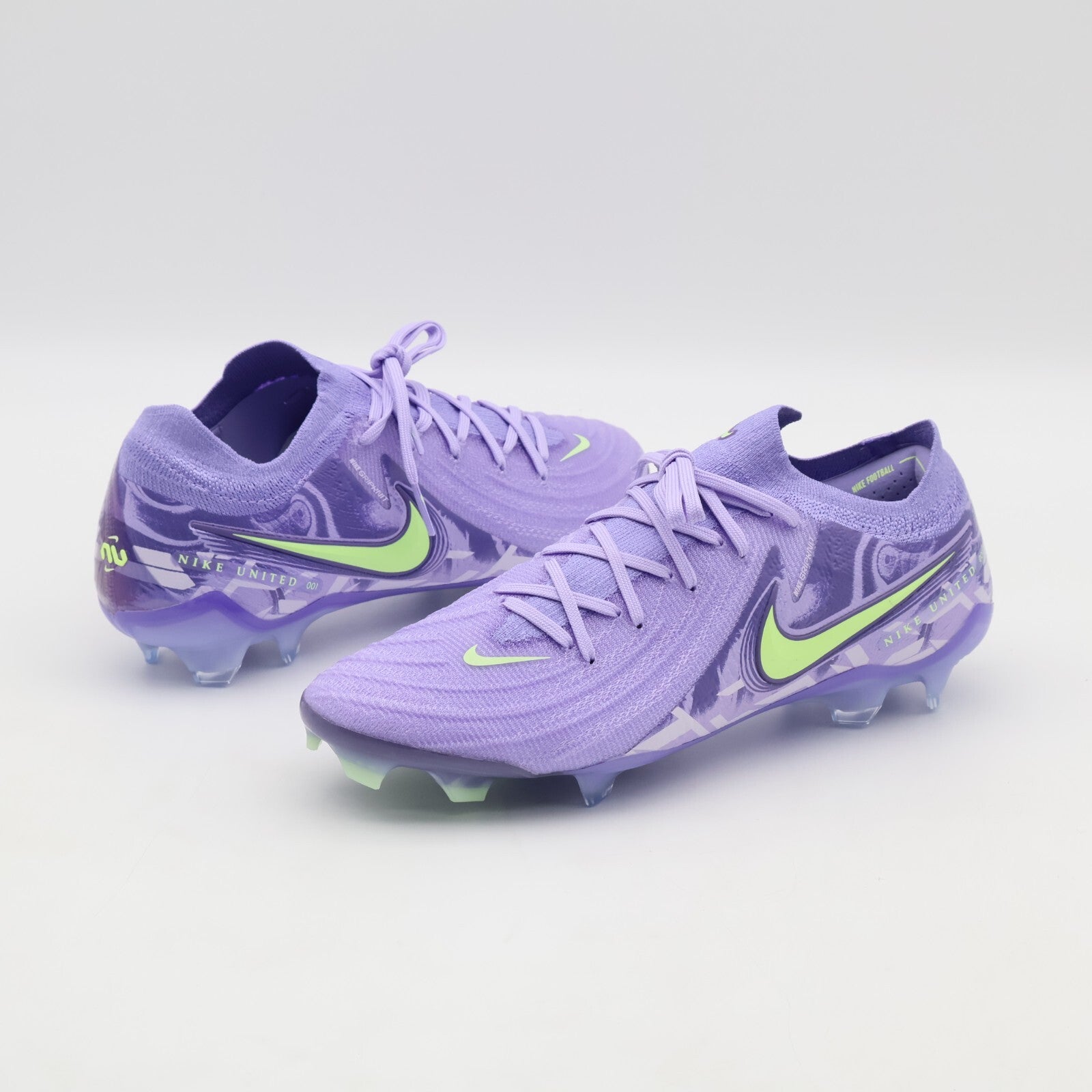 HF1597-500 Nike United Phantom GX 2 Elite Purple Agate Barely Volt (Men's)