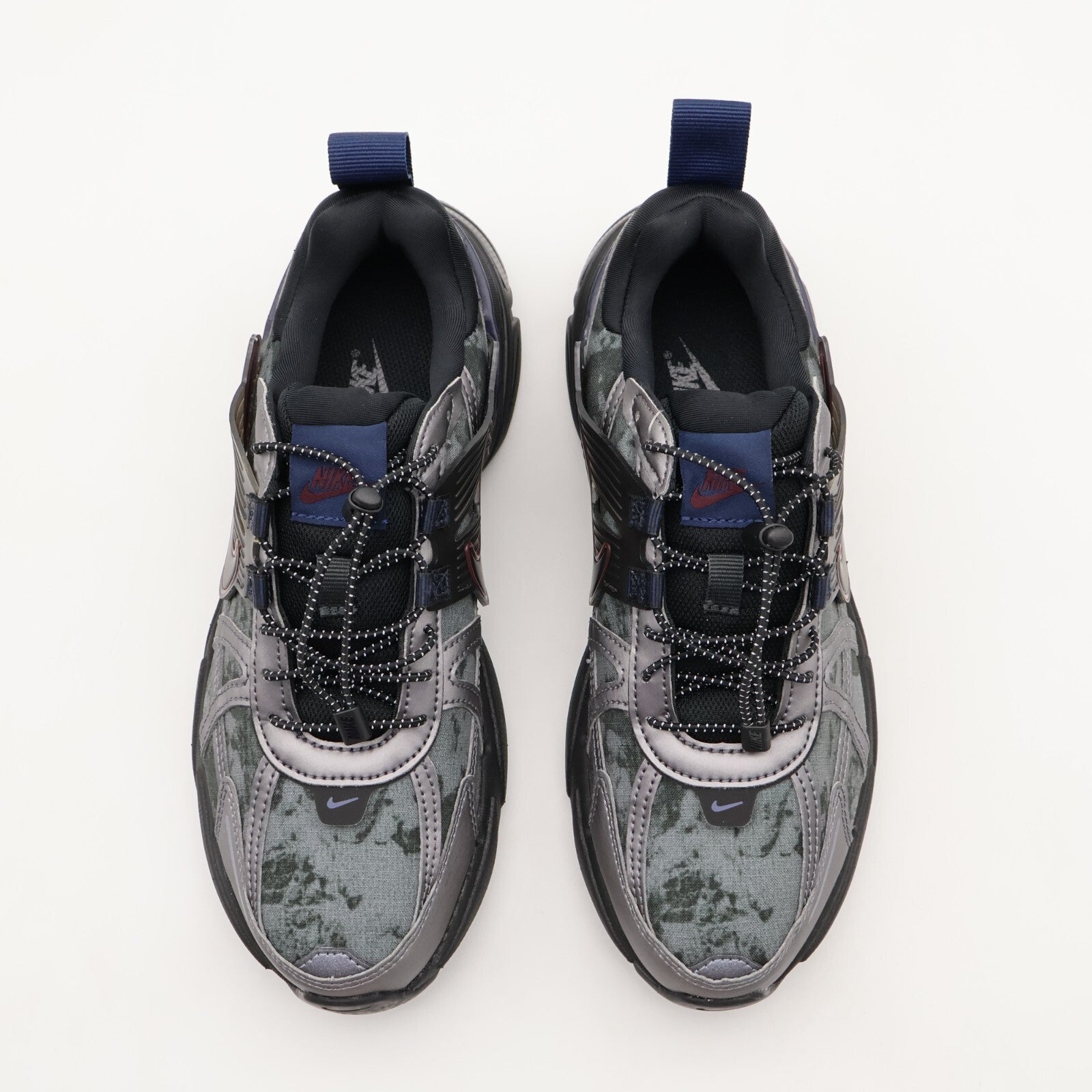 HQ4053-001 Nike V2K Run Metallic Dark Grey Black Dark Smoke Grey (Women's)