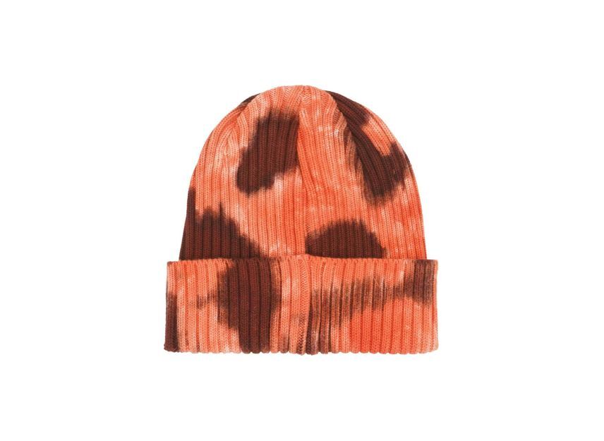 Supreme Overdyed Beanie Splatter Red (24SS)