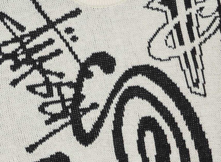 Stussy Nike Icon Knit Sweater Natural