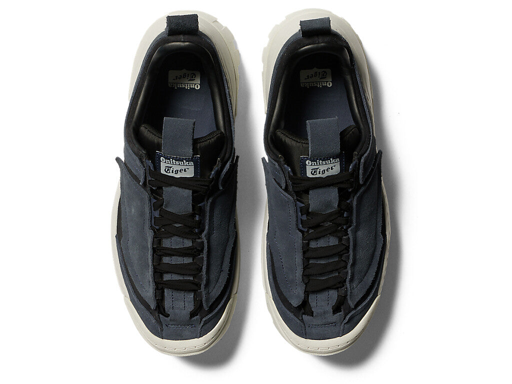1183C399-400  Onitsuka Tiger Chunky Runner Lo Iron Navy Black (Men's)