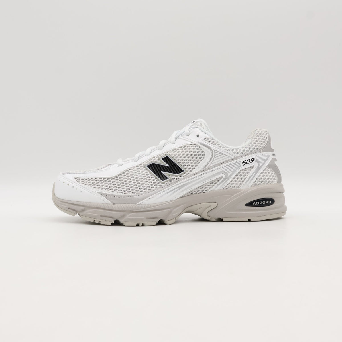 U509WS New Balance 509 White Silver Metallic (Men's)