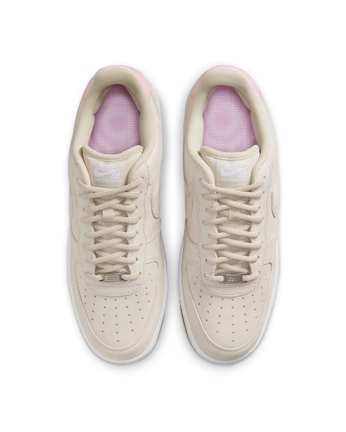 HM8517-100 Nike SB Air Force 1 Low "Light Orewood Brown/Pink Foam" (Men's)