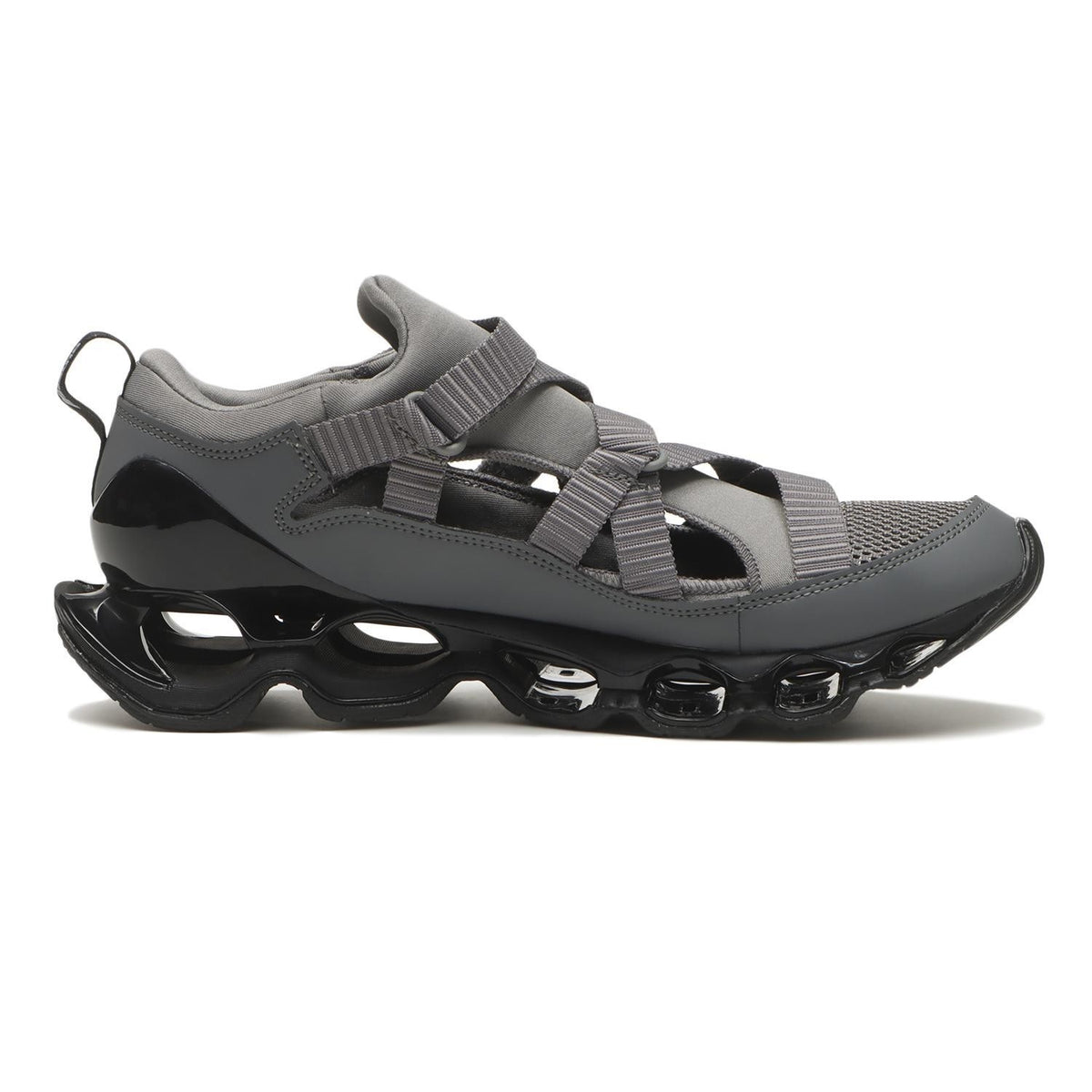 D1GA251906 Mizuno Wave Prophecy Strap Grey/Black (Men's)