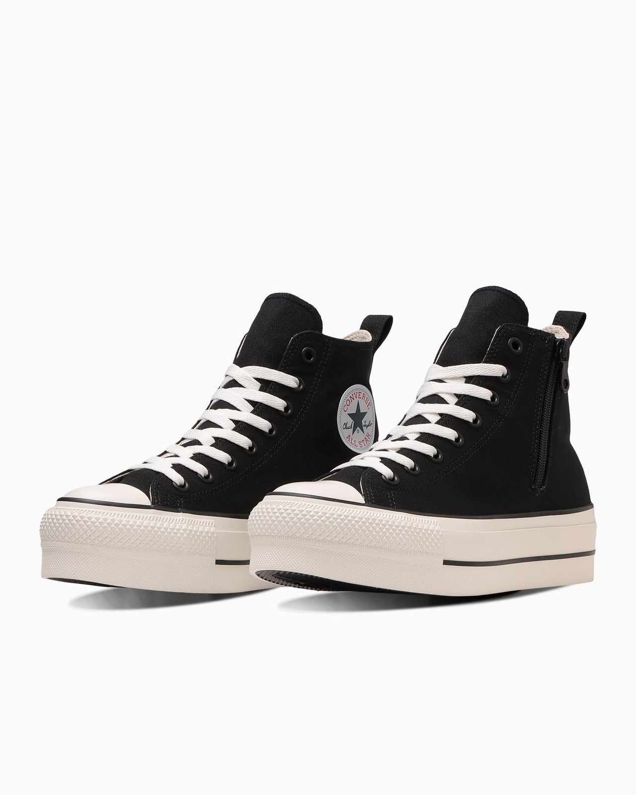 31311730 Converse All Star (R) Lifted Z Hi Black White (Men's)