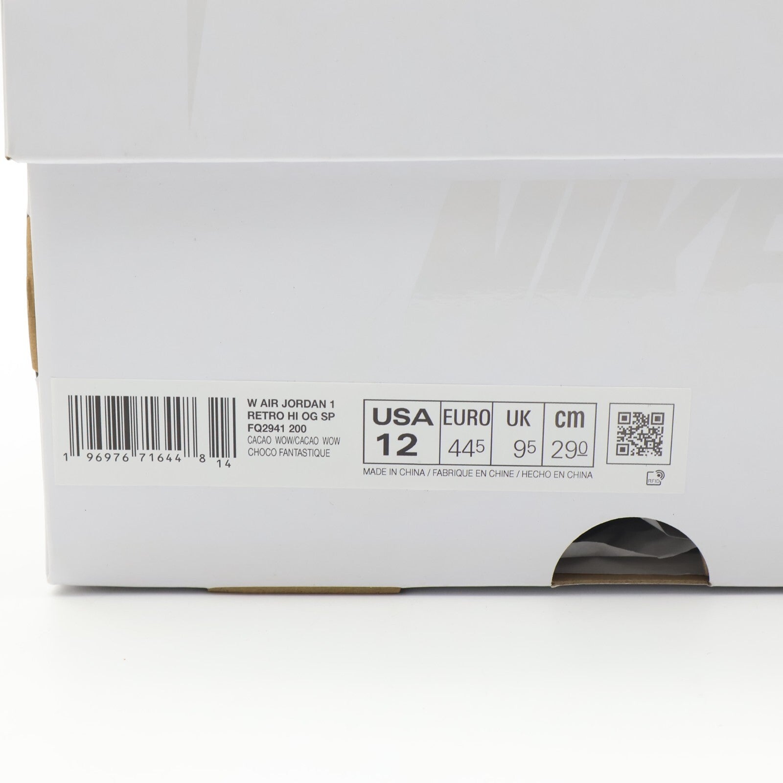 FQ2941-200 Nike Air Jordan 1 High OG Cacao Wow and Sand Drift (Women's)