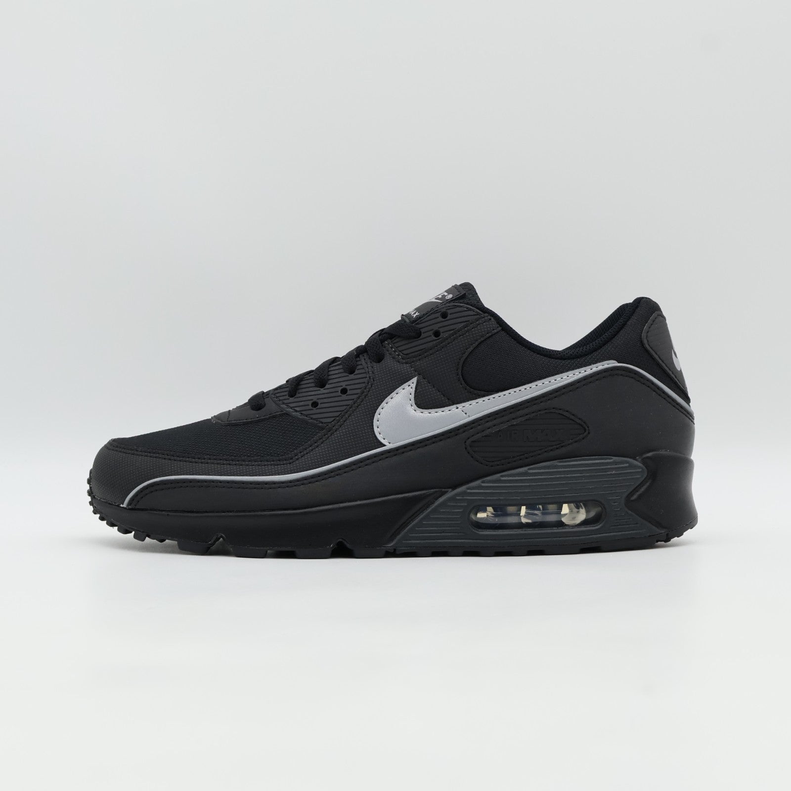 HV4517-002 Nike Air Max 90 Black Reflective (Men's)