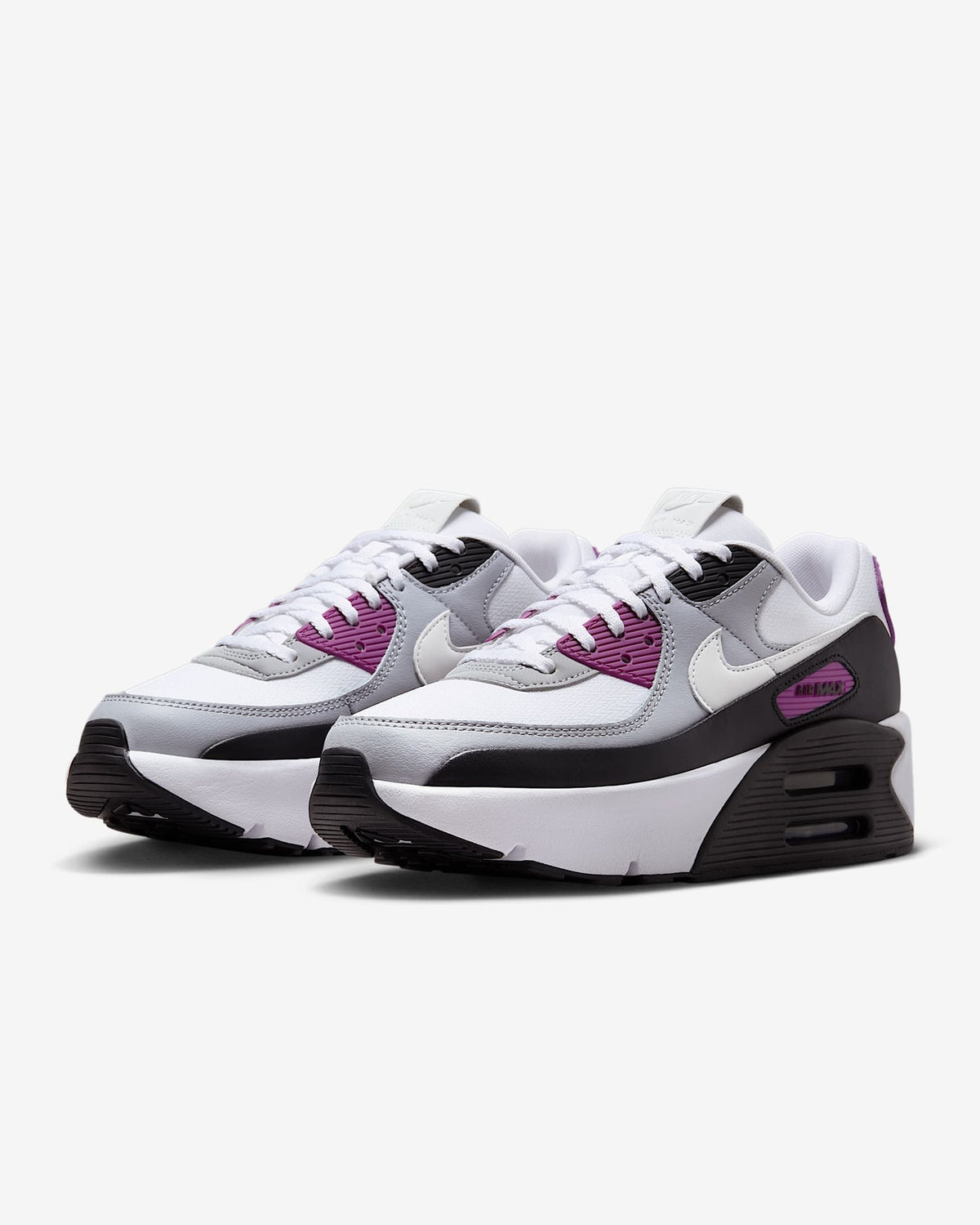 FD4328-109 Nike Air Max 90 LV8 White Bold Berry Wolf Grey Photon Dust (Women's)