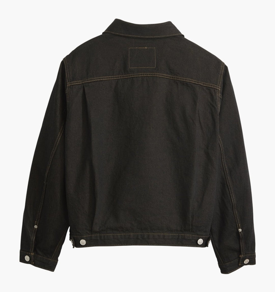 Stussy x Levi's Crispy Rinse Trucker Black/Brown