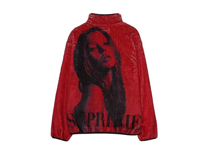 Supreme Kate Moss Fleece Jacket Red