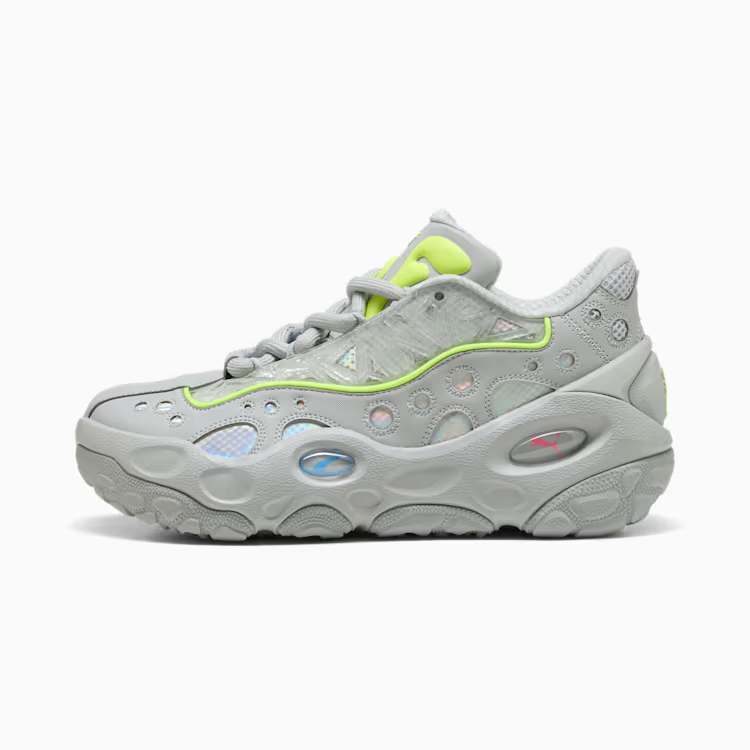 312271-01 LaMelo Ball Puma La France RNR Grey Neon (Men's)