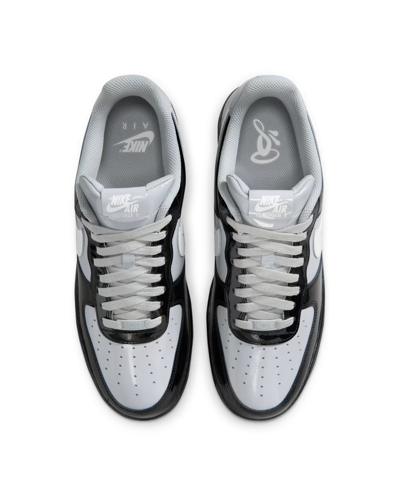 IO9974-010 Central Cee Ã Nike Air Force 1 Low Black Light Smoke Grey (Men's)