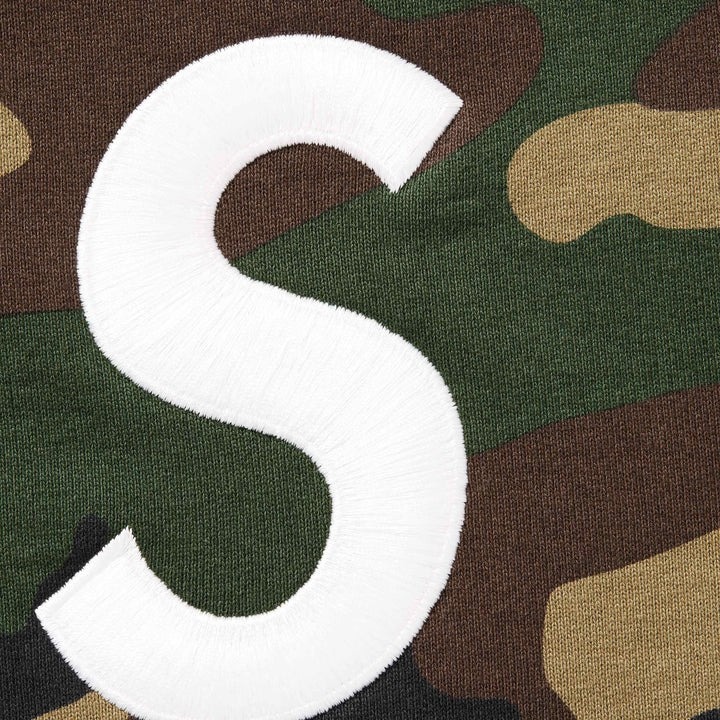 Supreme S Logo Sweatpant Woodland Camo