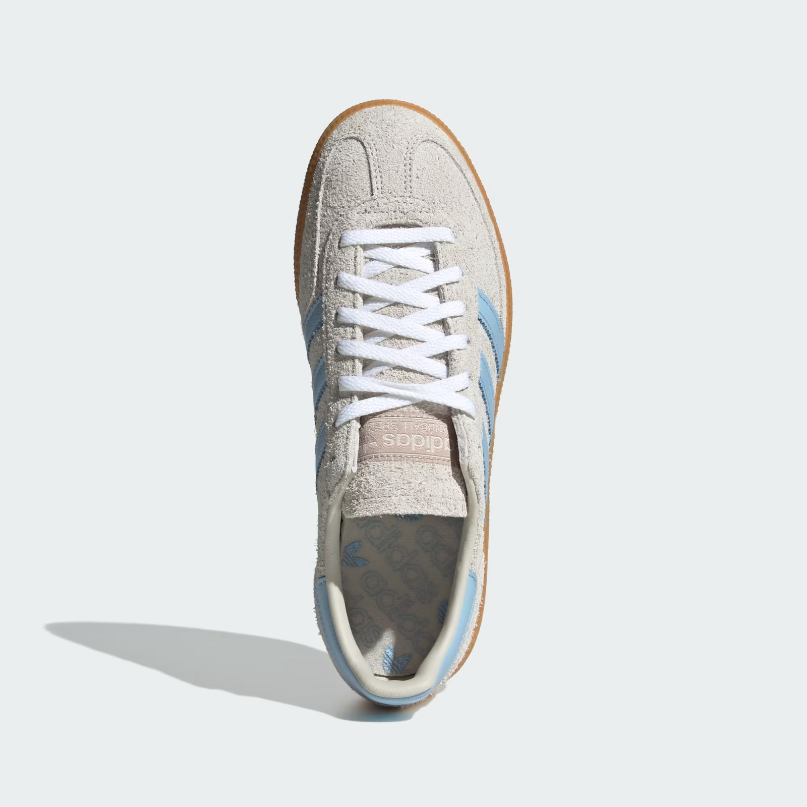 JS0241 adidas Originals Handball Spezial Alumina Clear Sky Gum (Women's)