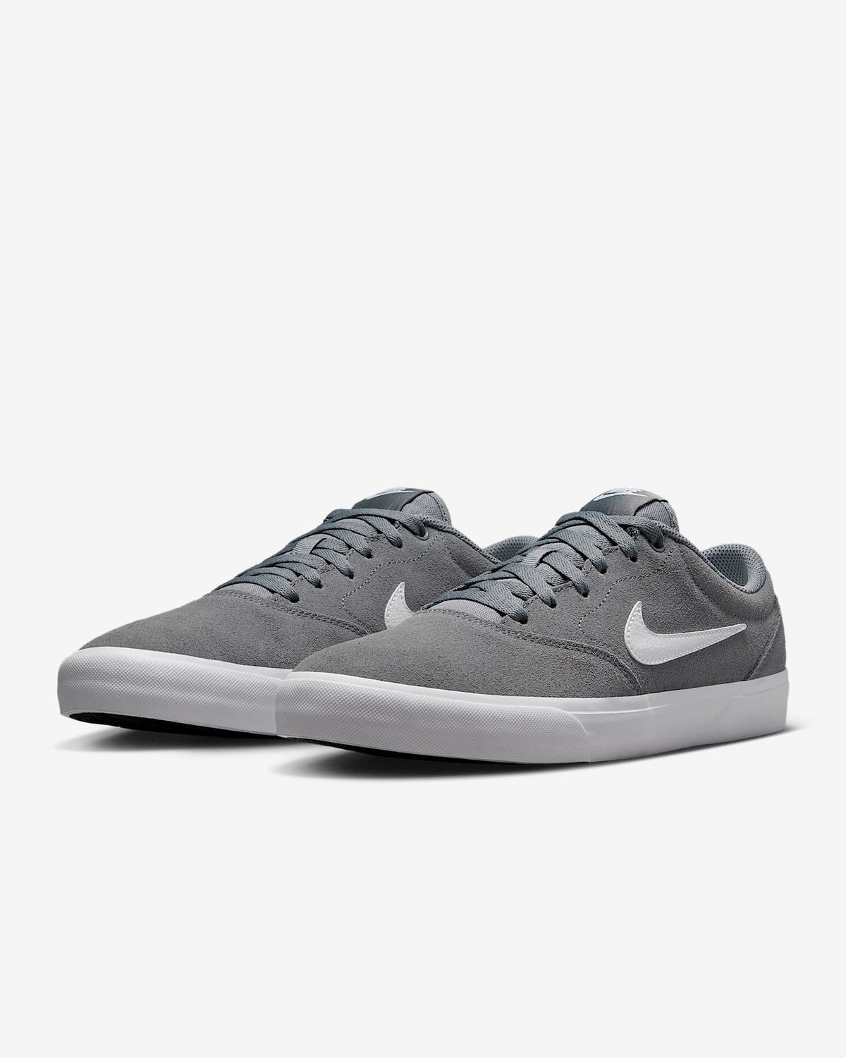 IB2750-004 Nike Charge Suede Cool Grey Cool Grey White White (Men's)