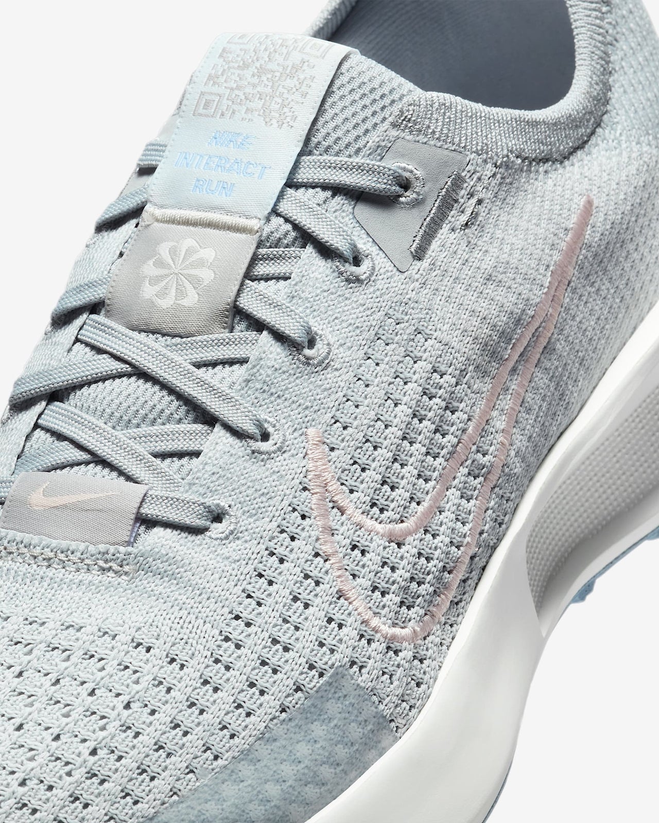 FD2292-012 Nike Interact Run Light Smoke Grey Psychic Blue Summit White (Women's