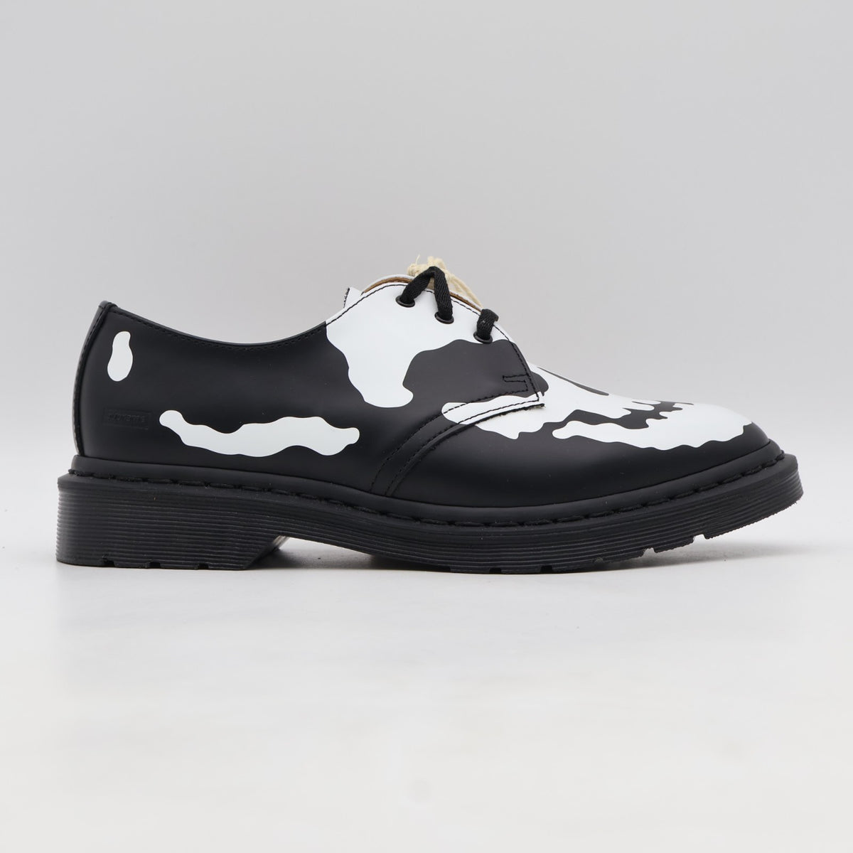 42936001 Supreme Dr.Martens 1461 Skull 3 Eye Shoe Black White (25FW Week14) (Men