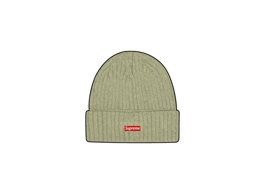 Supreme Overdyed Beanie Olive (25SS)