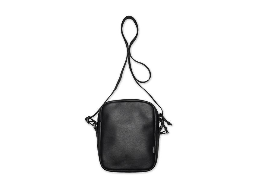 Supreme Leather Shoulder Bag Black (24FW)