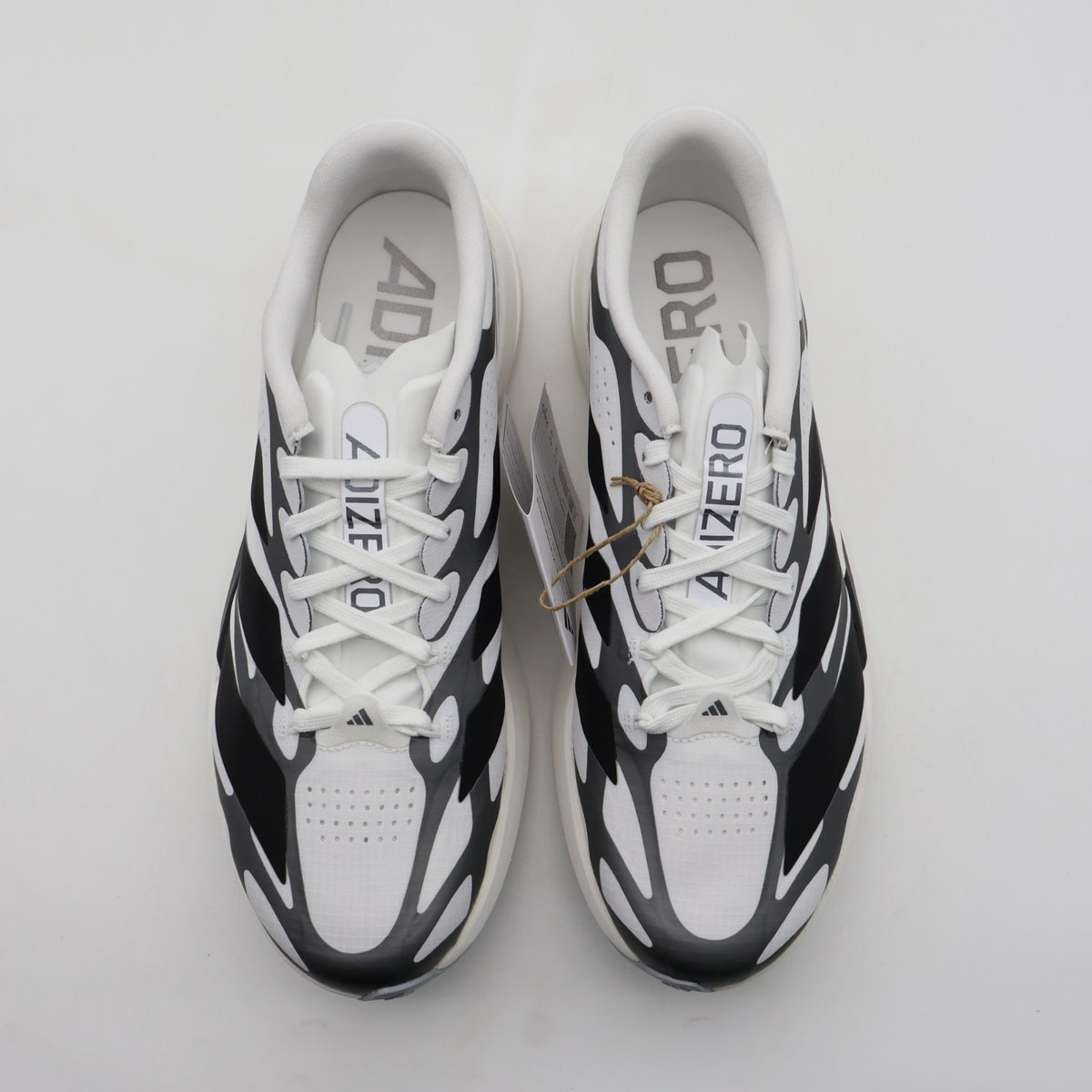 KI4763 adidas Adizero Evo SL EXO Cloud White Core Black Iron Metallic (Men's)