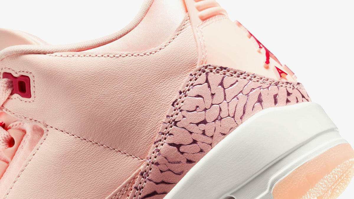 HJ0178-600 Nike Air Jordan 3 Retro Treat Yourself Washed Coral (Women's)