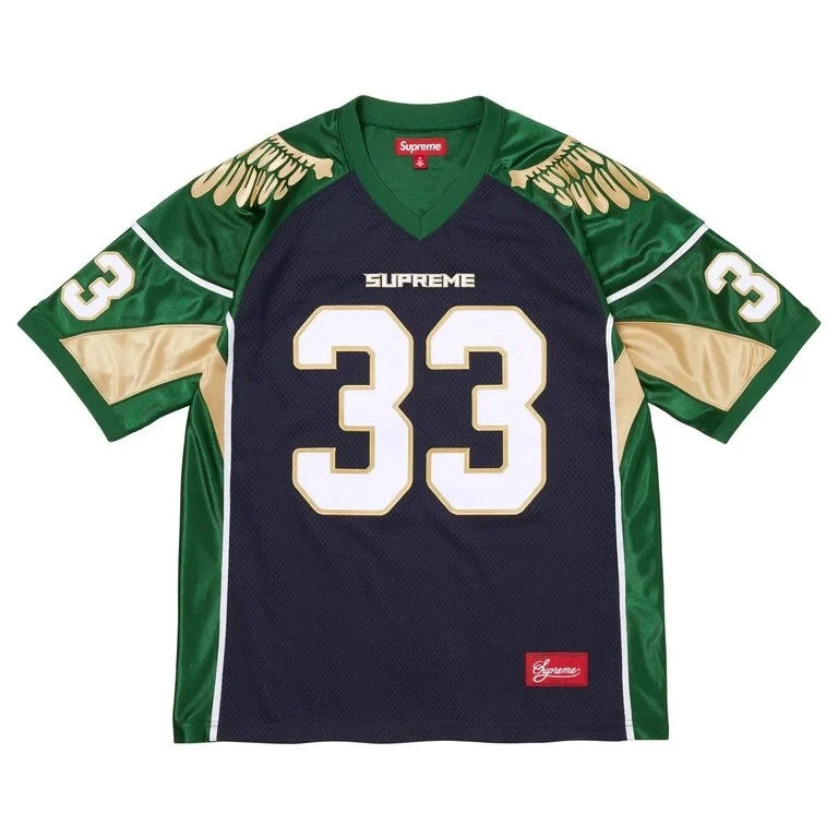 Supreme Wings Football Jersey Navy