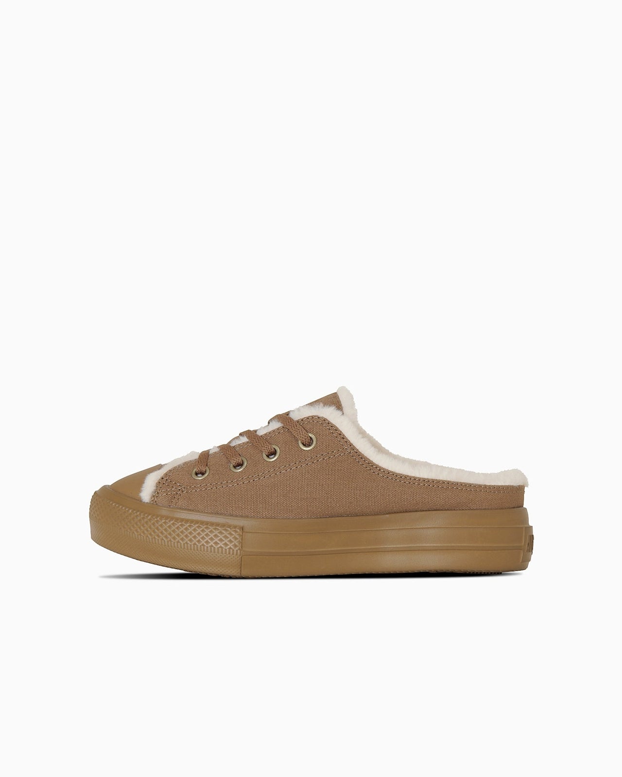 31313420 Converse Women's All Star Light PLTS Boa Mule OX Tobacco Brown (Women's