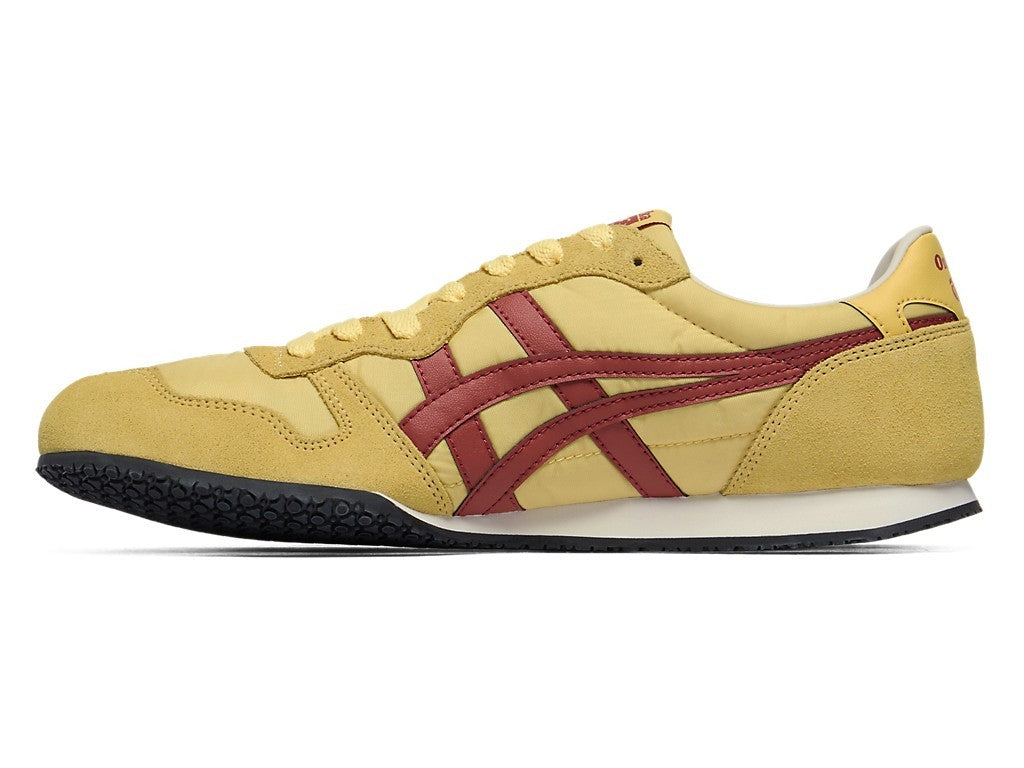 1183B400-756 Onitsuka Tiger Serrano "Faded Yellow/Burnished Red" (Men's)