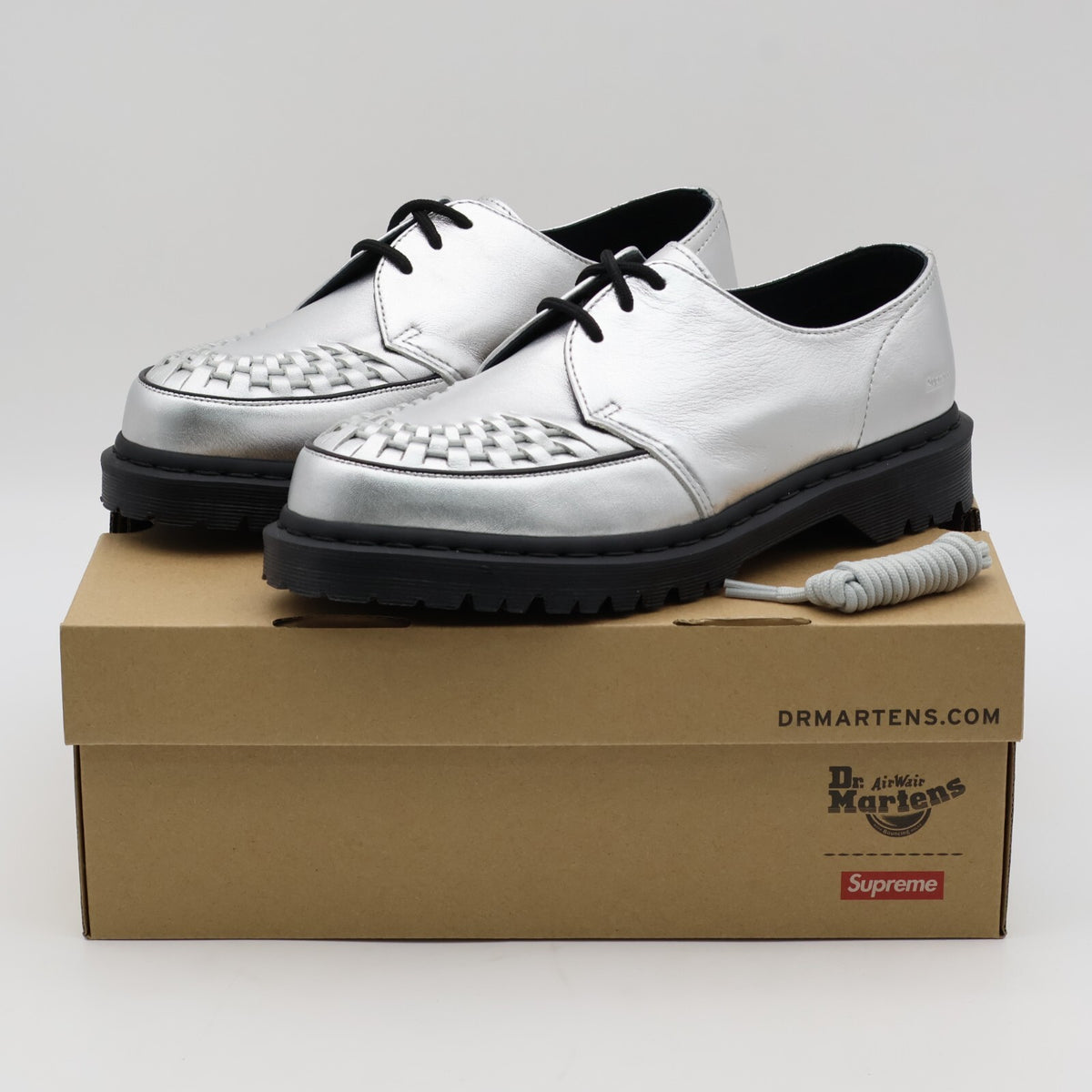 31773040 Supreme Dr.Martens Ramsey Creeper Silver