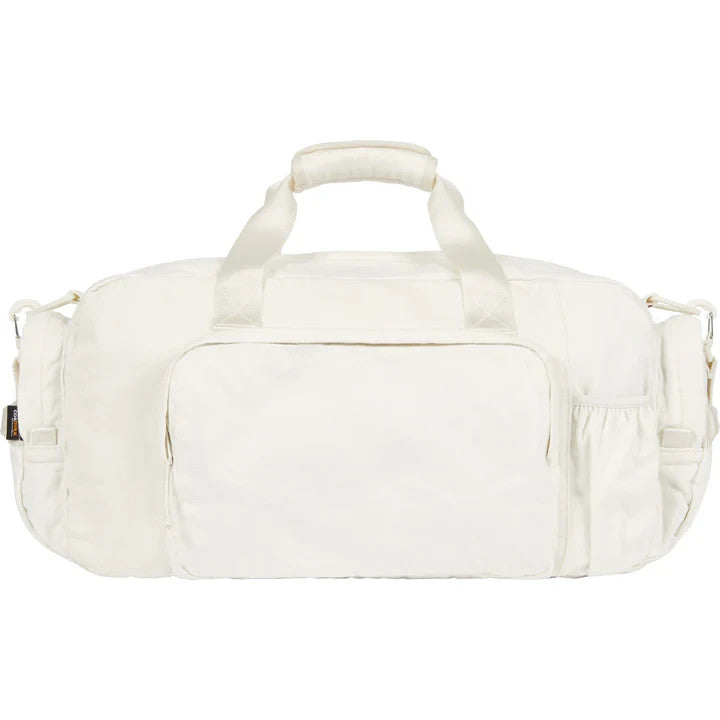 Supreme Denim Duffle Bag White