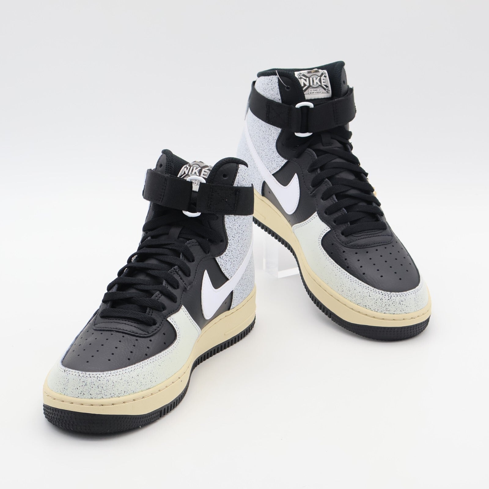 FB2049-001 Nike Air Force 1 High Classics 50 Years Of Hip-Hop Black Grey (Men's)