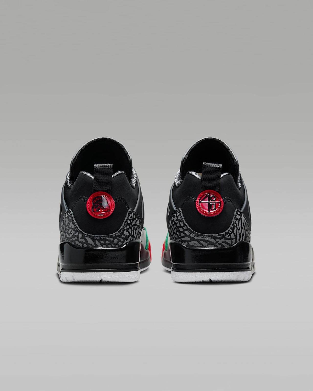 FQ1759-060 Nike Jordan Spizike Low Black Varsity Red Classic Green (Men's)