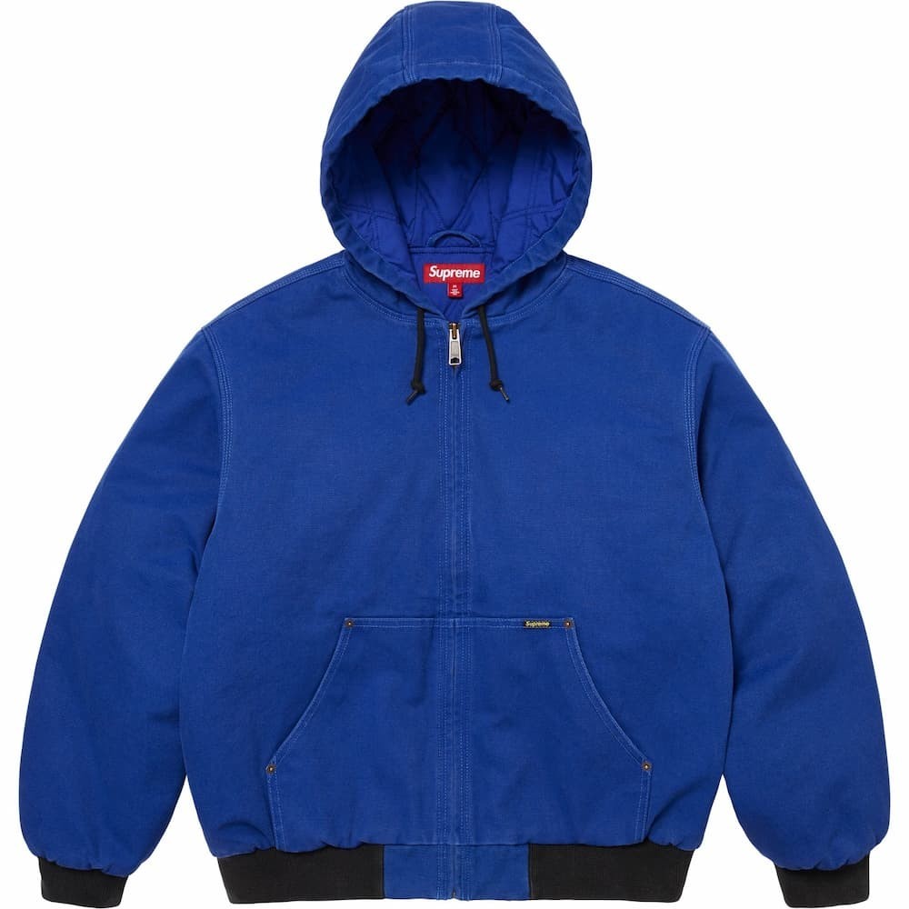 Supreme The Misfits Hooded Work Jacket Royal