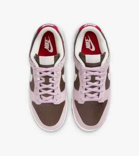HM0987-200 Nike Women's Dunk Low Cacao Wow and Pink Foam (Women's)