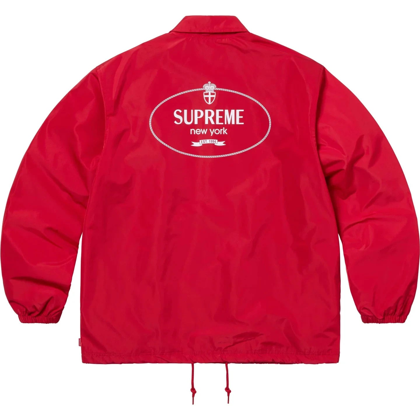Supreme Crest Coaches Jacket Red